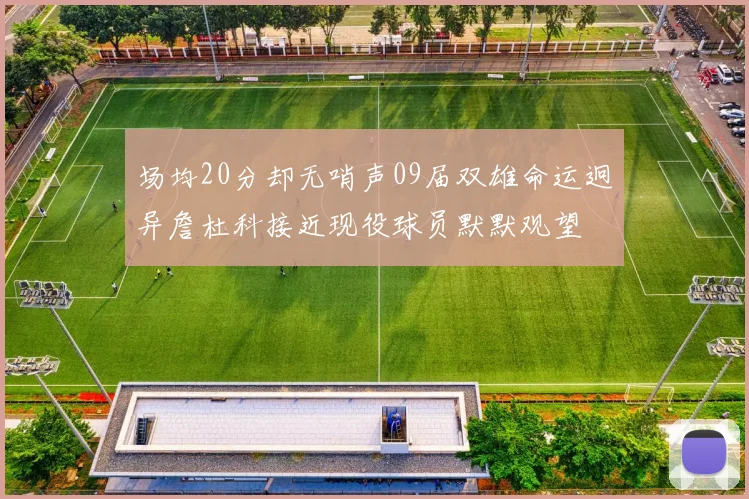 场均20分却无哨声09届双雄命运迥异詹杜科接近现役球员默默观望